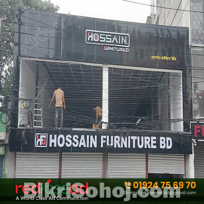 The Best 3D Acrylic Letter Signage in Bangladesh